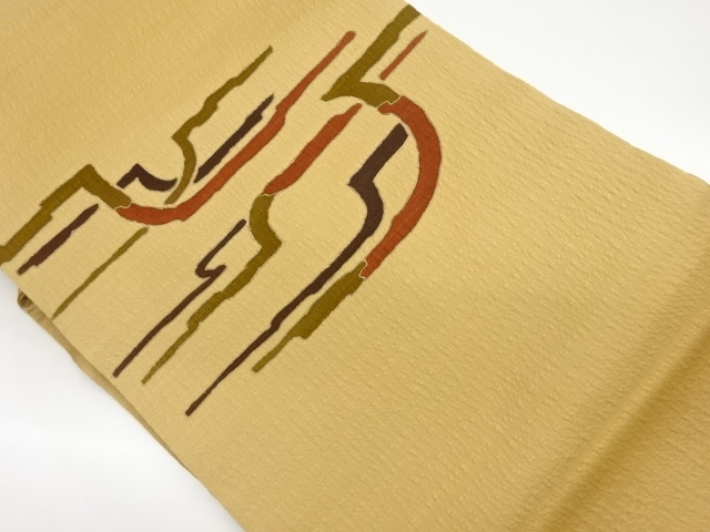 JAPANESE NAGOYA OBI / MATELASSE / ABSTRACT